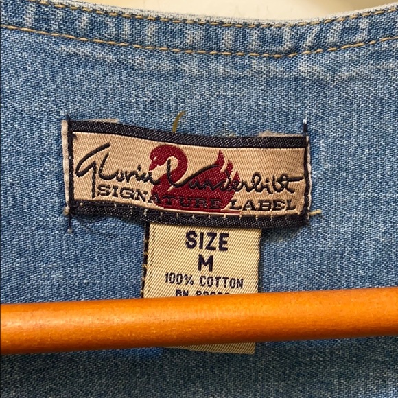 Gloria Vanderbilt Denim Romper - Picture 15 of 16